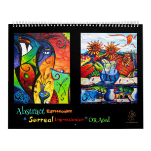 AbStacT och Surreal Art Calendar av ORAced Kalender