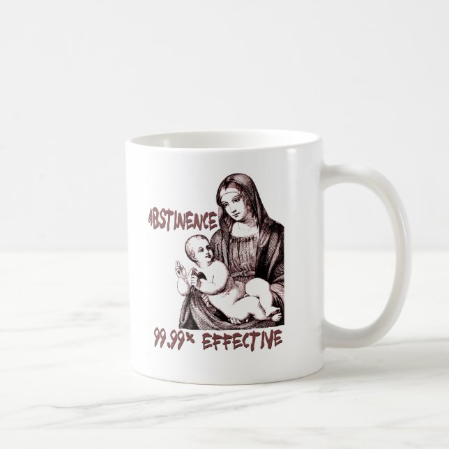 Abstinens:  99,99% Effektivt Kaffemugg (Höger)