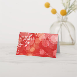 Abstrack Bokeh kärlek struktur Placeringskort