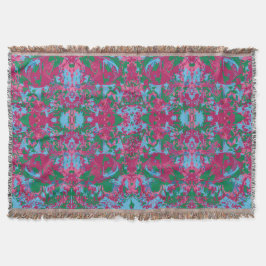 Abstrack Tropical Exklusiv Mönster Filt