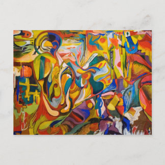 abstraCodAction-vykort Vykort