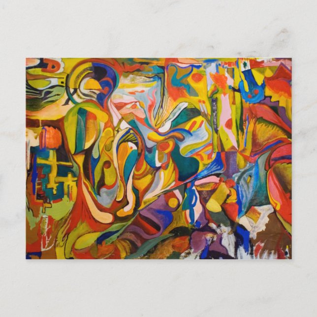 abstraCodAction-vykort Vykort (Framsida)