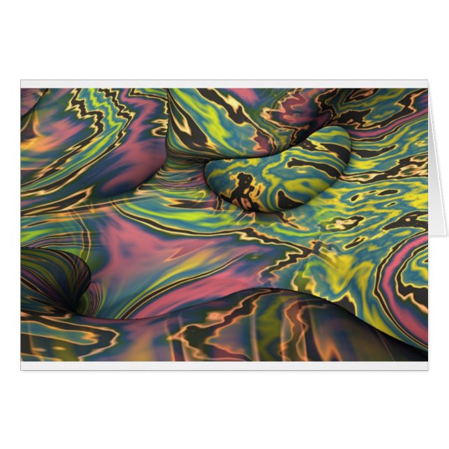 Abstract0041 Hälsningskort (Framsidan Horizontal)