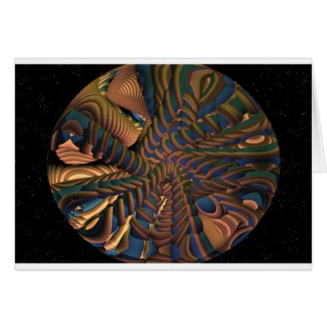 Abstract0044 Hälsningskort (Framsidan Horizontal)