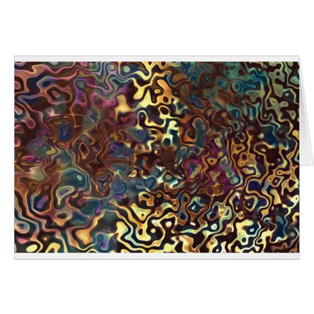 Abstract0047 Hälsningskort (Framsidan Horizontal)