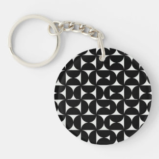 Abstract acrylic keychain