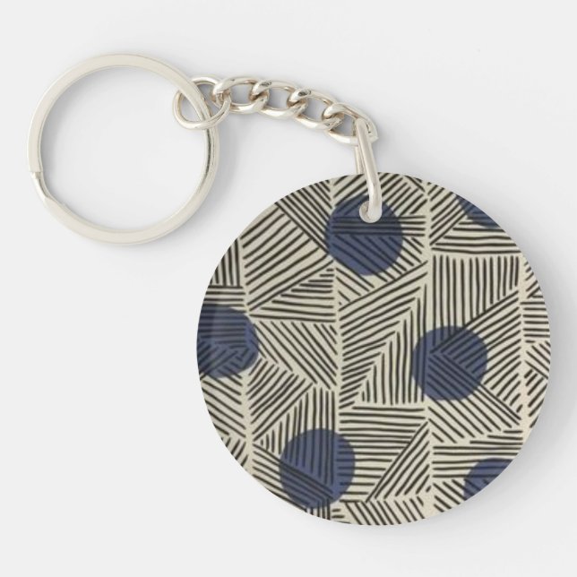 Abstract acrylic keychain (Framsidan)