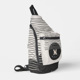 Abstract aesthetic minimal Monogram Modern