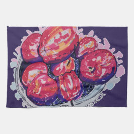 Abstract Apples Kökshandduk