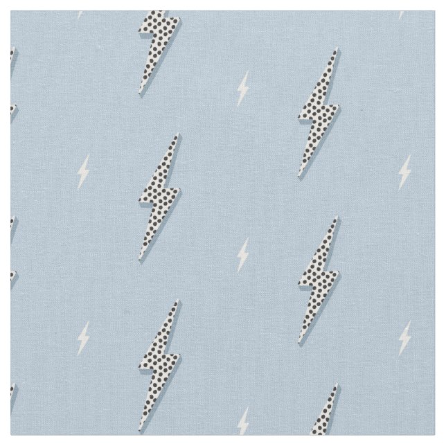 Abstract arrows minimalist baby blue tyg (Närbild)