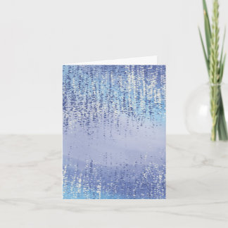 Abstract Art Blank Note Card Tack Kort