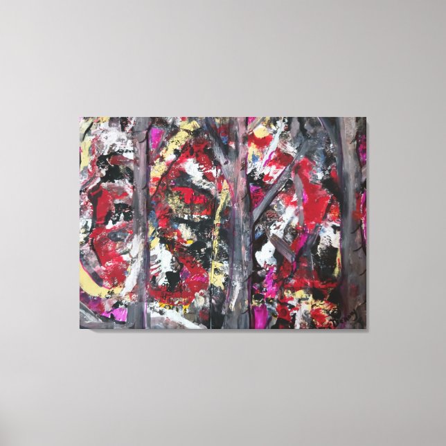 Abstract Art Canvas Print (Framsida)