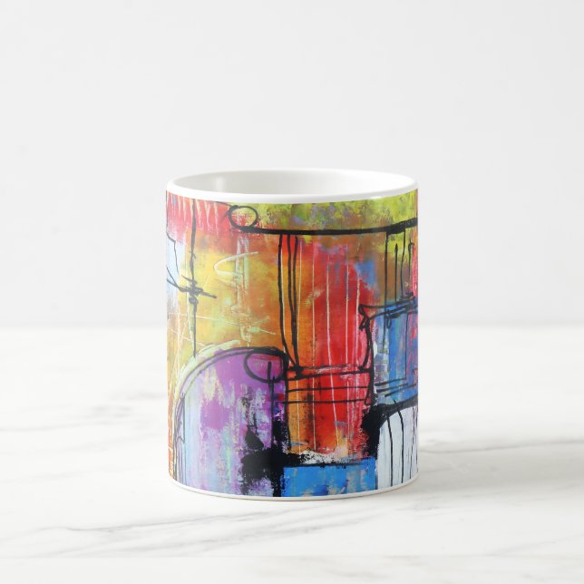 Abstract Art  Coffee Mug Kaffemugg (Center)