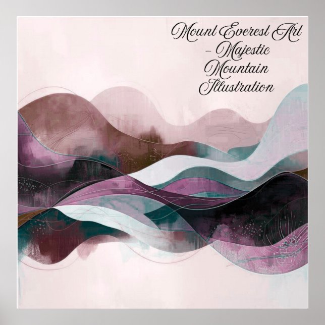 Abstract Art Design | Modern Minimalist Poster (Framsidan)