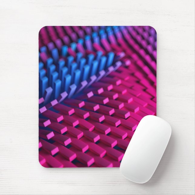 Abstract Art Mouse Pad Colorful Musmatta (Med mus)