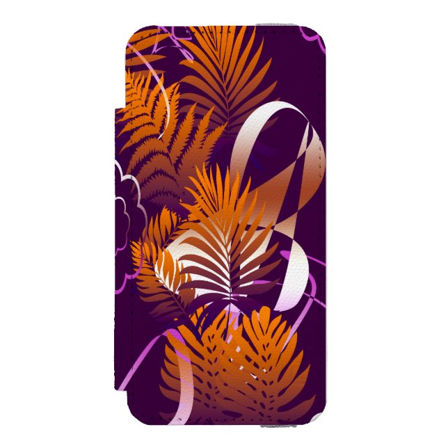 Abstract Autumnal Melancholy Incipio iPhone Wallet Skal (Folio Framsidan)