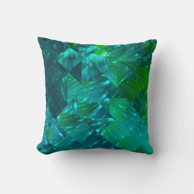 abstract background. blue and green mosaicbackgrou kudde (Framsida)