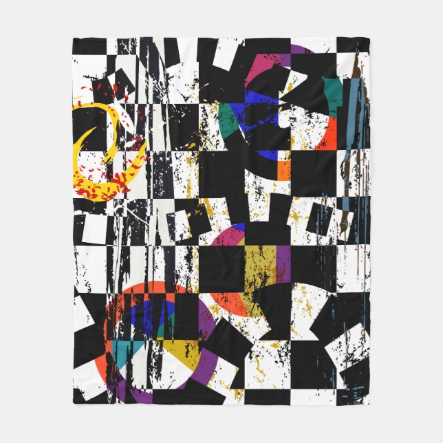 abstract background composition, with strokes, spl fleecefilt (Framsidan)