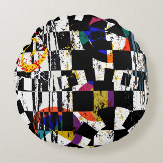 abstract background composition, with strokes, spl rund kudde