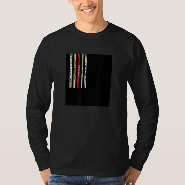 Abstract Black Square Straps Illustration Graphic  T Shirt (Framsida)