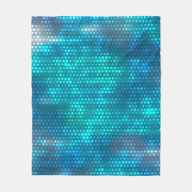 Abstract blue creative background fleecefilt (Framsidan)