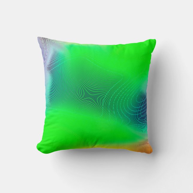 abstract blur background. multicolor effect patter kudde (Framsida)