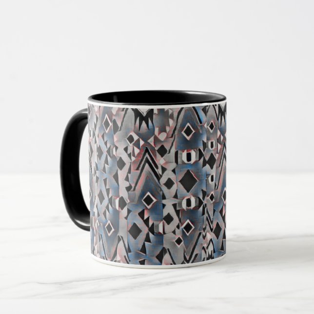 Abstract Boho Aztec Mugg (Framsida vänster)