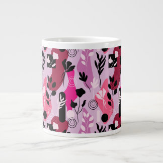 Abstract Botanics Jumbo Mugg