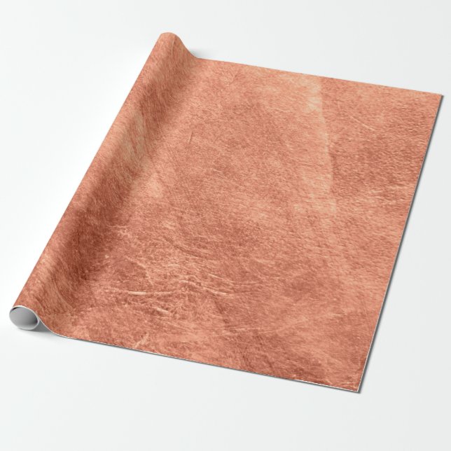 Abstract brushed copper surface metallic texture.  presentpapper (Utrullad)