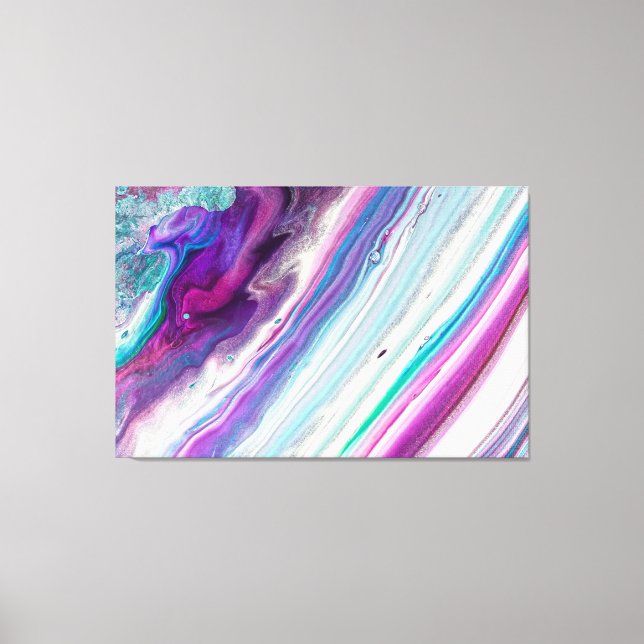 ( Abstract Canvas Painting Art ) (Framsida)