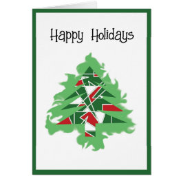 Abstract Christmas Tree OBS Kort