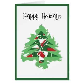 Abstract Christmas Tree OBS Kort