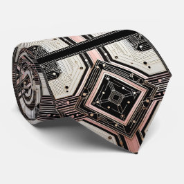 Abstract Circuit Board - Retro Art Deco Slips