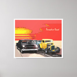 Abstract Classic Art Shape Canvastryck