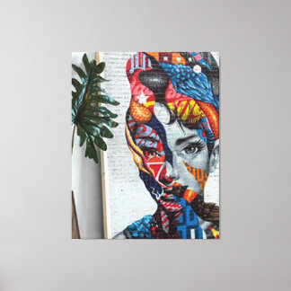 Abstract Classic Art Shape Canvastryck