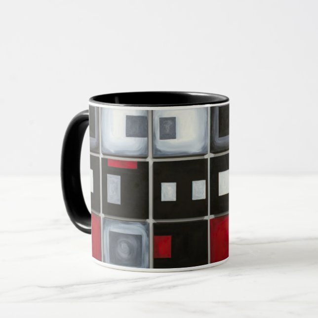 abstract coffee mug mugg (Framsida vänster)