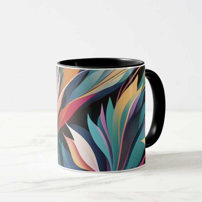 abstract coffee mug mugg (Framsida höger)