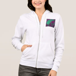 Abstract Collage Full Zip Hoodie T Shirt