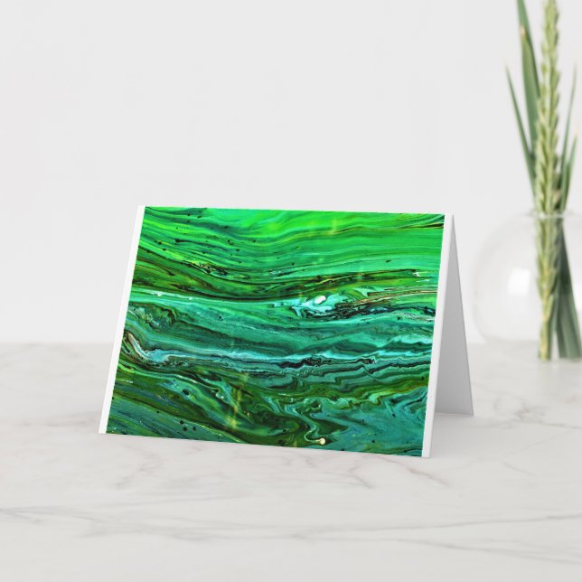 Abstract Color Study 95, Card Kort (Framsida)