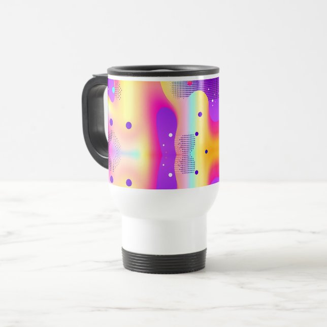 Abstract Colorful Pop Art Gradient  Resemugg (Framsida vänster)