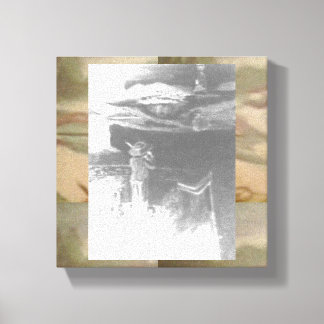 Abstract Concert Wood Wall Art Canvastryck