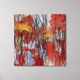 Abstract Contemporary Painting  Canvastryck