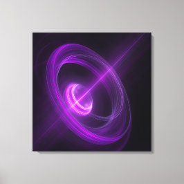 Abstract Cosmic Light Canvas Wall Art