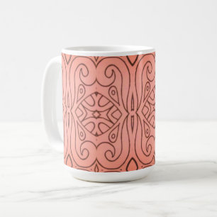Abstract Design Sangria Kaffemugg