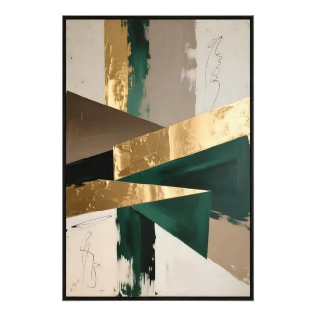 Abstract Design Wall Art Fototryck (Framsidan)