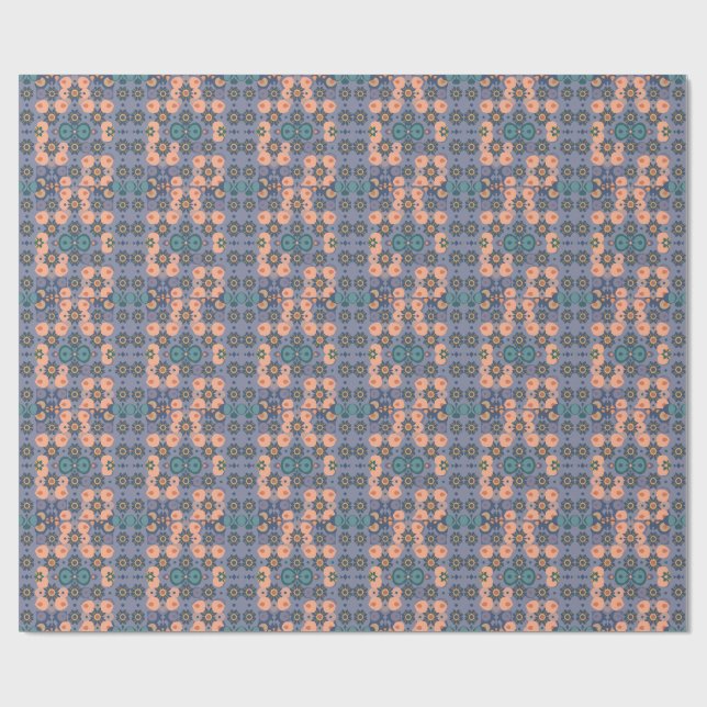 Abstract Dream Wave – Vibrant Surreal Flow Presentpapper (Platt)