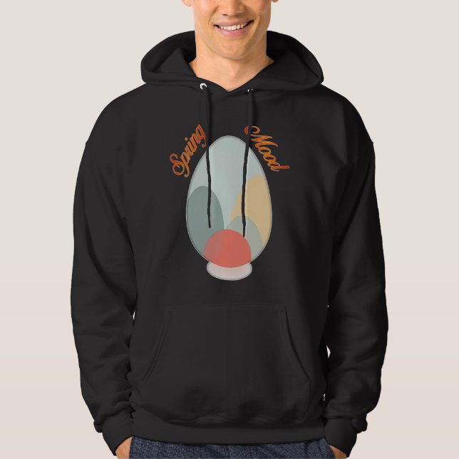 Abstract Easter Egg – Modern Art - moletom Hoodie (Framsida)