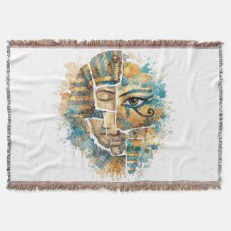 Abstract Egyptian Pharaoh with Eye of Horus Filt