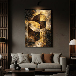 Abstract Elegance Canvastryck