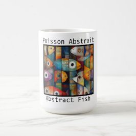Abstract Fish Kaffemugg
